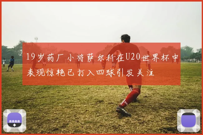 19岁药厂小将萨尔科在U20世界杯中表现惊艳已打入四球引发关注